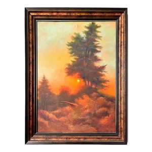 تابلو غروی پاییز